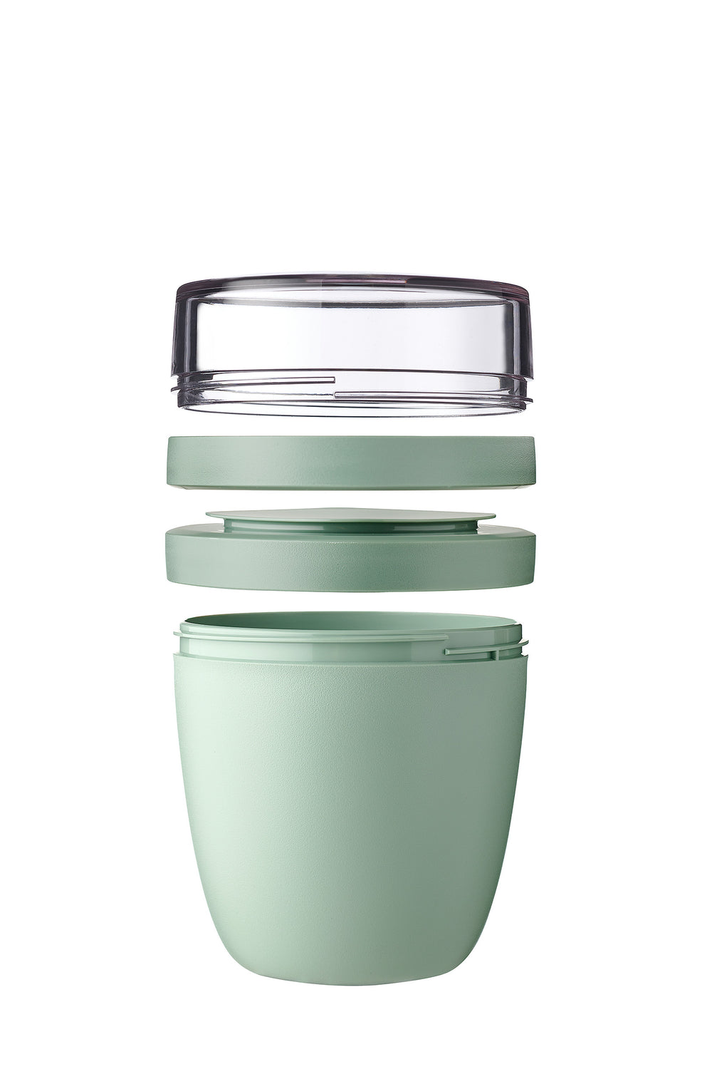 Mepal Yoghurtbeholder / Lunchpot Ellipse Vivid Mauve - 500 ml + 200 ml