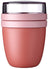 Mepal Yoghurtbeholder / Lunchpot Ellipse Vivid Mauve - 500 ml + 200 ml