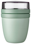 Mepal Yoghurtbeholder / Lunchpot Ellipse Nordic Sage - 500 ml + 200 ml