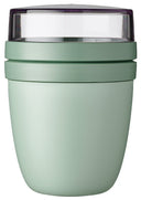 Mepal Yoghurtbeholder / Lunchpot Ellipse Nordic Sage - 500 ml + 200 ml