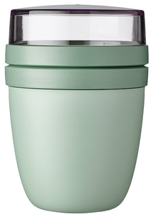 Mepal Yoghurtbeholder / Lunchpot Ellipse Nordic Sage - 500 ml + 200 ml