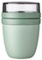 Mepal Yoghurtbeholder / Lunchpot Ellipse Nordic Sage - 500 ml + 200 ml