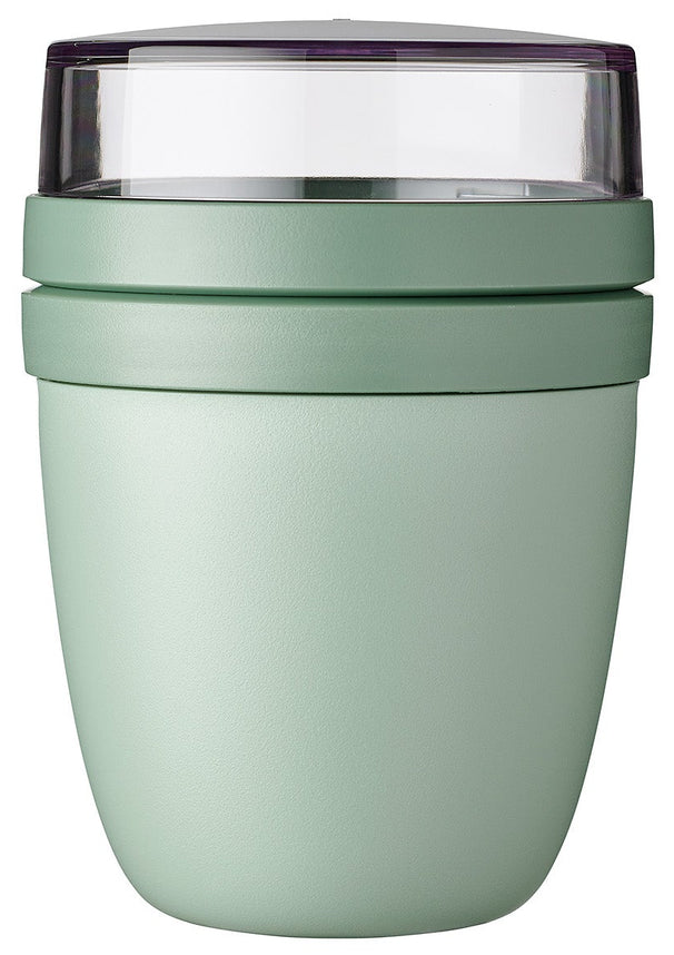 Mepal Yoghurtbeholder / Lunchpot Ellipse Nordic Sage - 500 ml + 200 ml