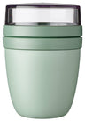 Mepal Yoghurtbeholder / Lunchpot Ellipse Nordic Sage - 500 ml + 200 ml