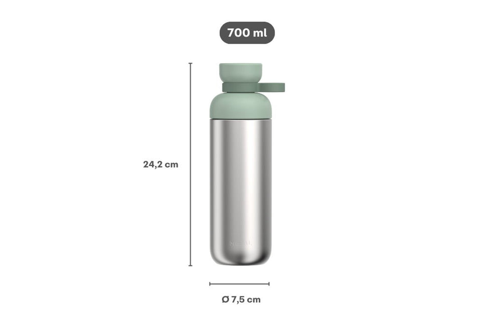 Mepal Vandflaske Vita Nordic Sage - Rustfrit Stål - 700 ml