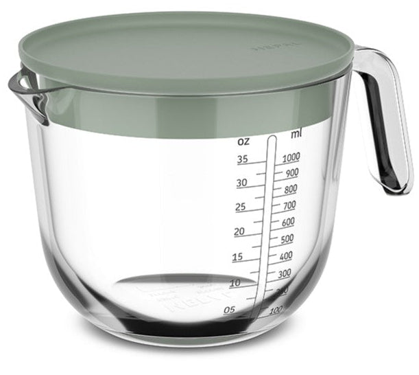 Mepal Glas Målebæger Chef It Nordic Sage - med Låg - 1 liter