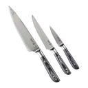 Messermeister Knivsæt Avanta Damascus 3-delt - Kokkekniv, Universalkniv & Skrællekniv