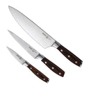 Messermeister Knivsæt Avanta Pakkatræ 3-delt - Kokkekniv, Universalkniv & Skrællekniv