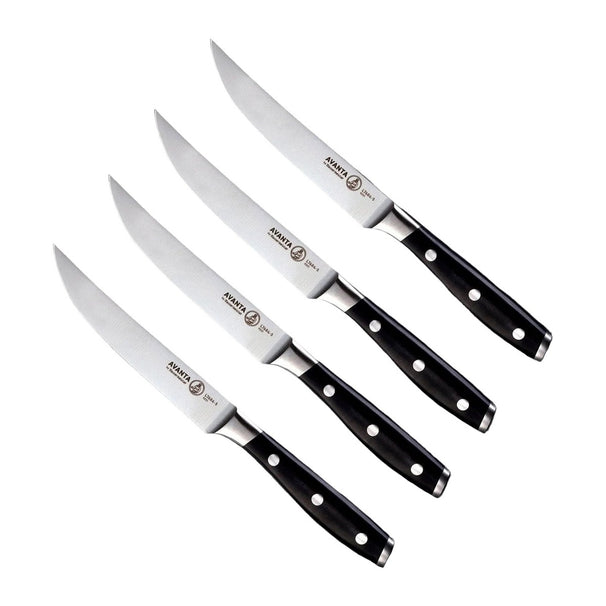Messermeister Steakknive Avanta Sort 13 cm - 4 stk.