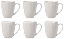 Cookinglife Mokken Siaki New Bone - Porselein - 370 ml - 6 Stuks