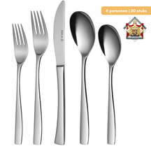 Sola Bestekset Lotus - 18/10 RVS - 50 delig / 6 personer