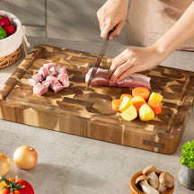 Namture Snijplank Acacia Classic - 45 x 30 cm - Houten Snij- en Bereidingsplank