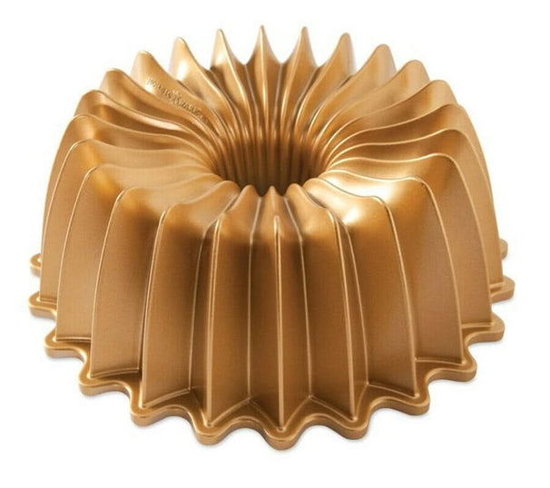 Nordic Ware Tulbandform Brilliance Bundt Guld - Gussejern - ø 26 cm