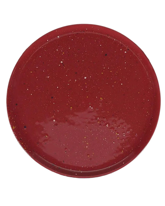ONA Dinerborden Fika Burgundy ø 25 cm - 4 Stuks