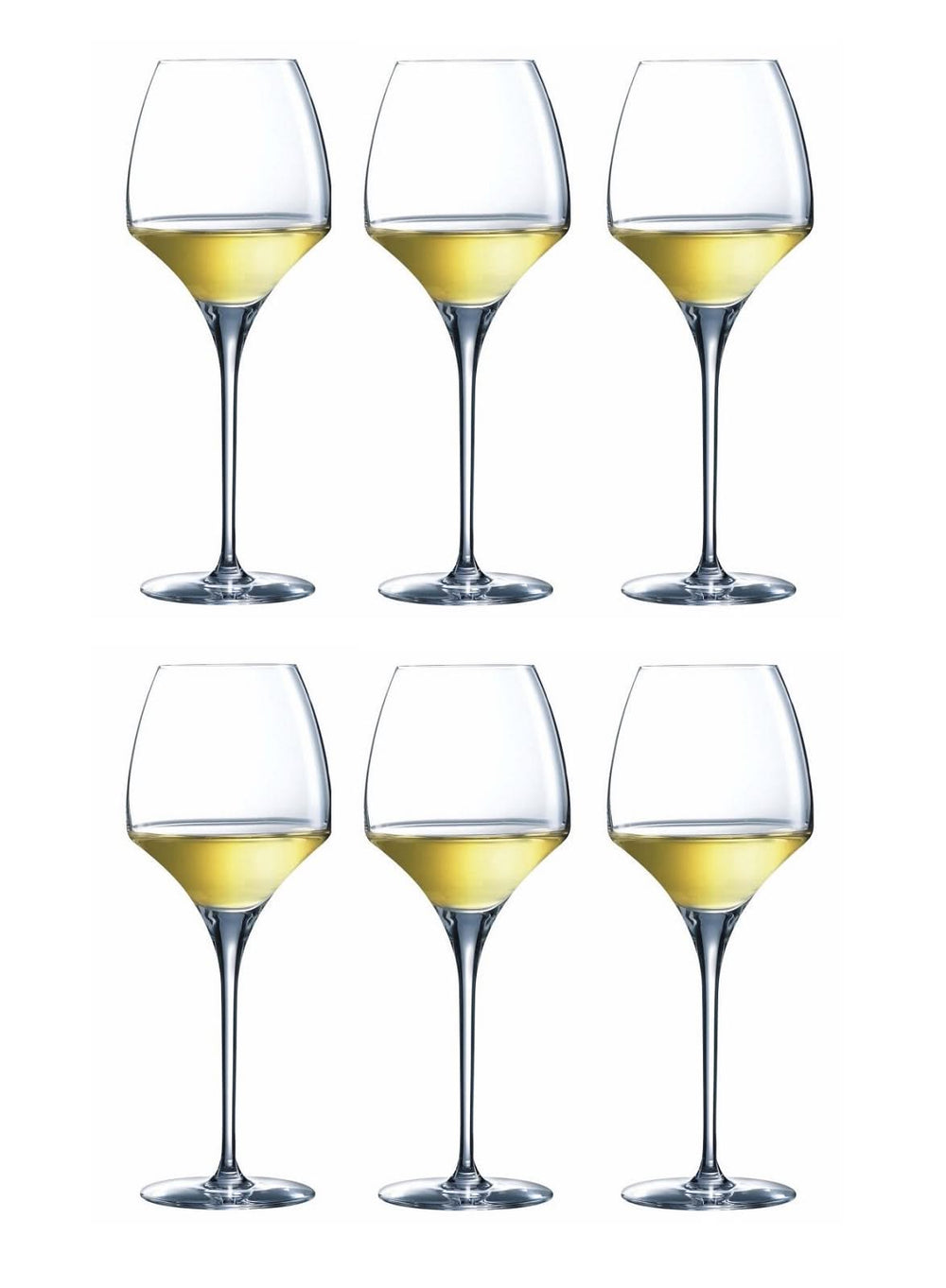 Chef & Sommelier Hvide Vinglas Open Up - 400 ml - 6 stk - 6 hvide vinglas på 400 ml