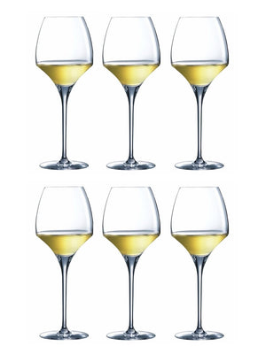 Chef & Sommelier Hvide Vinglas Open Up - 400 ml - 6 stk - 6 hvide vinglas på 400 ml