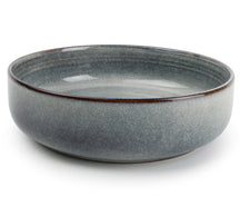 ONA Dybe Tallerkener / Pastatallerkener Duna Blue ø 22 cm - 4 Styk