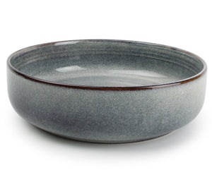 ONA Dybe Tallerkener / Pastatallerkener Duna Blue ø 22 cm - 4 Styk