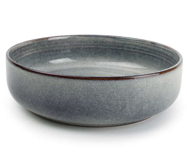 ONA Dybe Tallerkener / Pastatallerkener Duna Blue ø 22 cm - 4 Styk
