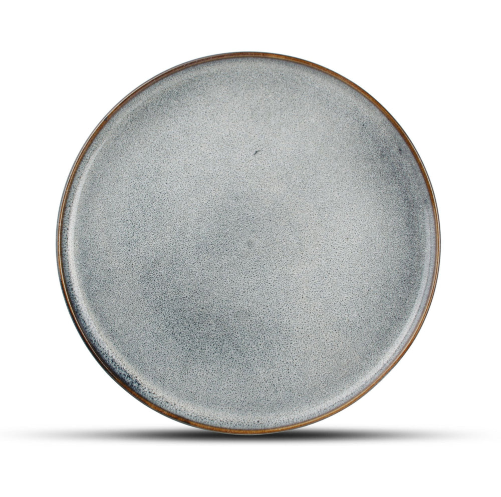 ONA Morgenmadstallerkener / Desserttallerkener Duna Blue ø 21 cm - 4 Stykker