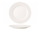 Cookinglife Morgenmadstallerkener / Desserttallerkener - CampVibe - Outdoor - Plast - Brudsikker - Hvid ø 21 cm - 4 Stykker