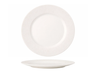 Cookinglife Morgenmadstallerkener / Desserttallerkener - CampVibe - Outdoor - Plast - Brudsikker - Hvid ø 21 cm - 4 Stykker