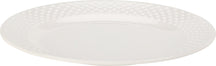 Cookinglife Morgenmadstallerkener / Desserttallerkener - CampVibe - Outdoor - Plast - Brudsikker - Hvid ø 21 cm - 4 Stykker