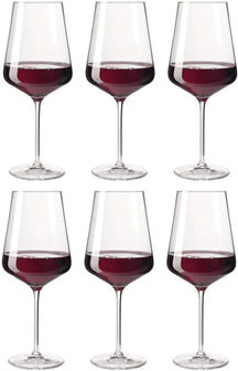 Leonardo Røde Vinglas - Puccini - 750 ml - 6 stk.