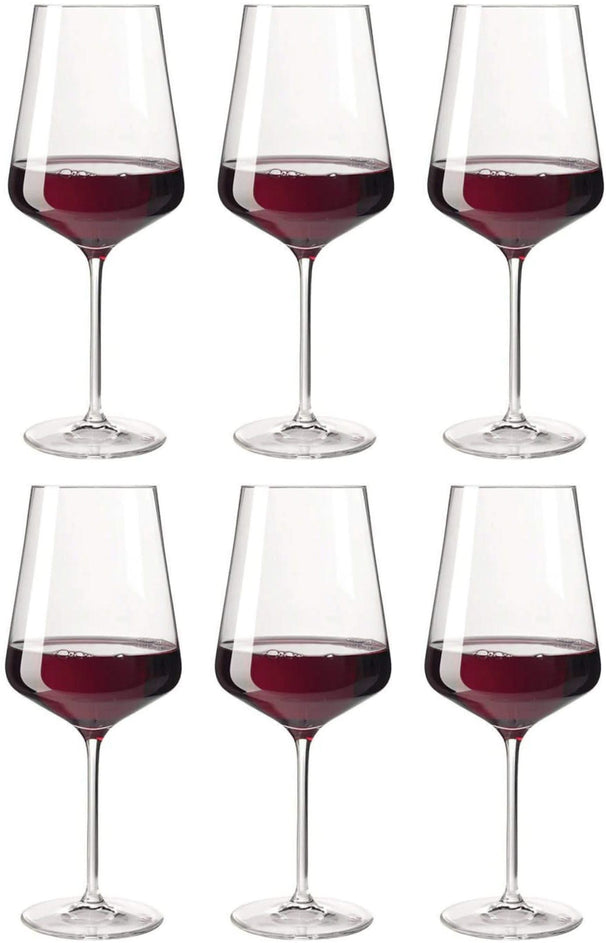 Leonardo Røde Vinglas - Puccini - 750 ml - 6 stk.