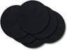 Cookinglife Underlag - Vegansk læder - Sort - ø 10 cm - 6 Styk