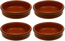 Cosy & Trendy Ramekins / Soufflébakje / Creme Brulee Schaaltjes - Terracotta ø 12 cm - 4 Stuks