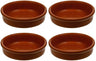 Cosy & Trendy Ramekins / Soufflébakje / Creme Brulee Schaaltjes - Terracotta ø 12 cm - 4 Stuks