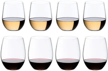 Riedel vinglas sæt uden stilk O Wine - 620 ml - Betal 6 Få 8 sæt