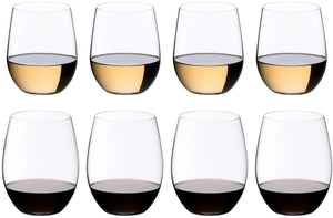 Riedel vinglas sæt uden stilk O Wine - 620 ml - Betal 6 Få 8 sæt