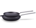 Beka Koekenpannenset Stark 2-Delig ø 24 cm + 28 cm - egnet til alle varmekilder - uden non-stick belægning