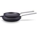 Beka Koekenpannenset Stark 2-Delig ø 24 cm + 28 cm - egnet til alle varmekilder - uden non-stick belægning