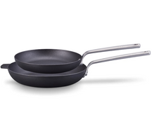 Beka Koekenpannenset Stark 2-Delig ø 24 cm + 28 cm - egnet til alle varmekilder - uden non-stick belægning