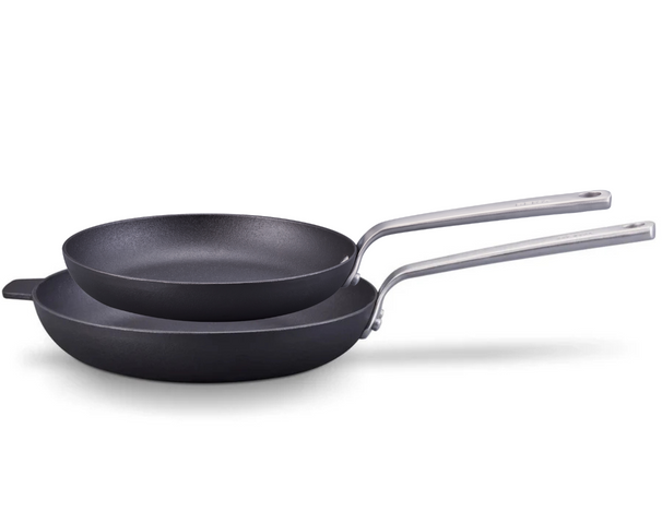 Beka Koekenpannenset Stark 2-Delig ø 24 cm + 28 cm - egnet til alle varmekilder - uden non-stick belægning