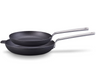 Beka Koekenpannenset Stark 2-Delig ø 24 cm + 28 cm - egnet til alle varmekilder - uden non-stick belægning
