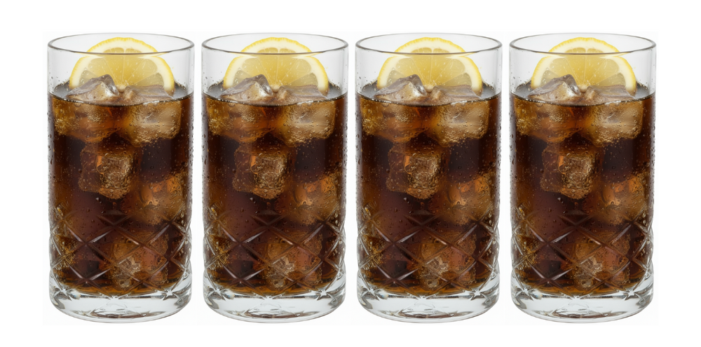 Cookinglife Longdrinkglas 360 ml - 4 Styk