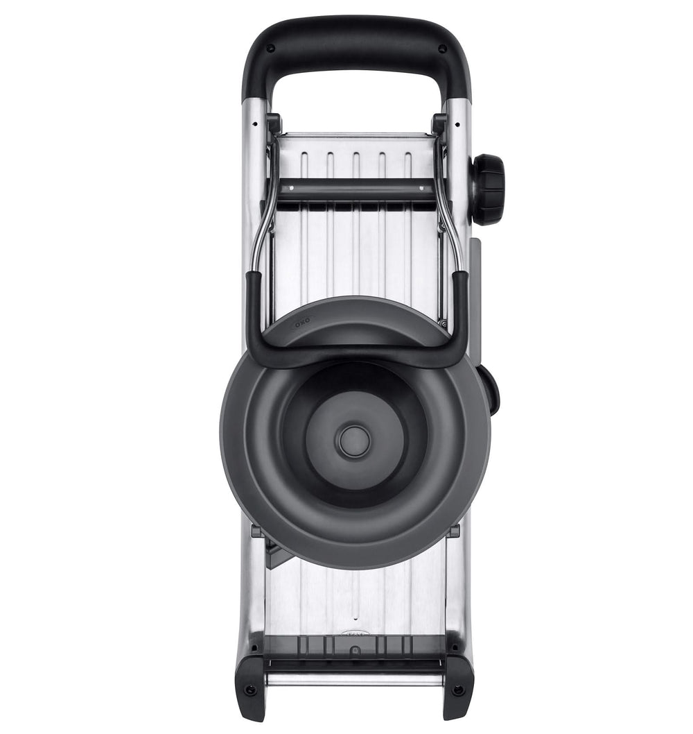 OXO Good Grips Mandoline - Grøntsagsslicer - Køkkenslicer - Good Grips - Basis Chef 2.0 Steel