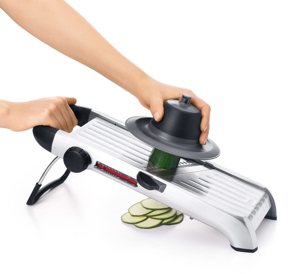 OXO Good Grips Mandoline - Grøntsagsslicer - Køkkenslicer - Good Grips - Basis Chef 2.0 Steel