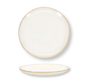 Salt & Pepper Morgenmadstallerkener / Desserttallerkener Artisan Hvid ø 20 cm - 4 Stykker