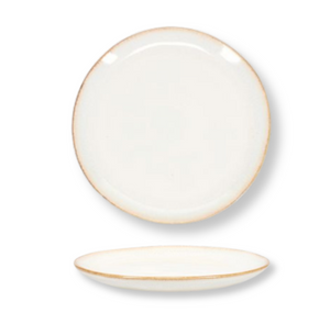 Salt & Pepper Morgenmadstallerkener / Desserttallerkener Artisan Hvid ø 20 cm - 4 Stykker