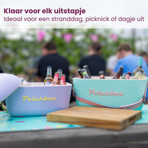Polarbox Koelbox med Skulderrem - Pastelgrøn - 12 liter