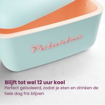 Polarbox Køleboks med Skulderrem - Lysblå - 12 liter
