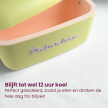 Polarbox Koelbox med Skulderrem - Lime-Lilac - 12 Liter