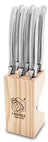 Laguiole Style de Vie Steakmessen Premium Line RVS - 6 stuks