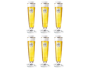 Warsteiner Bierglazen op Voet - 300 ml - 6 stuks