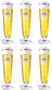 Warsteiner Bierglazen op Voet - 200 ml - 6 stuks